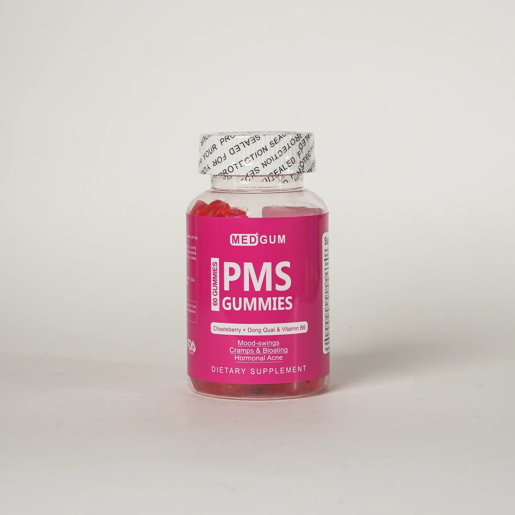 MEDGUM PMS Gummies – 60 Count